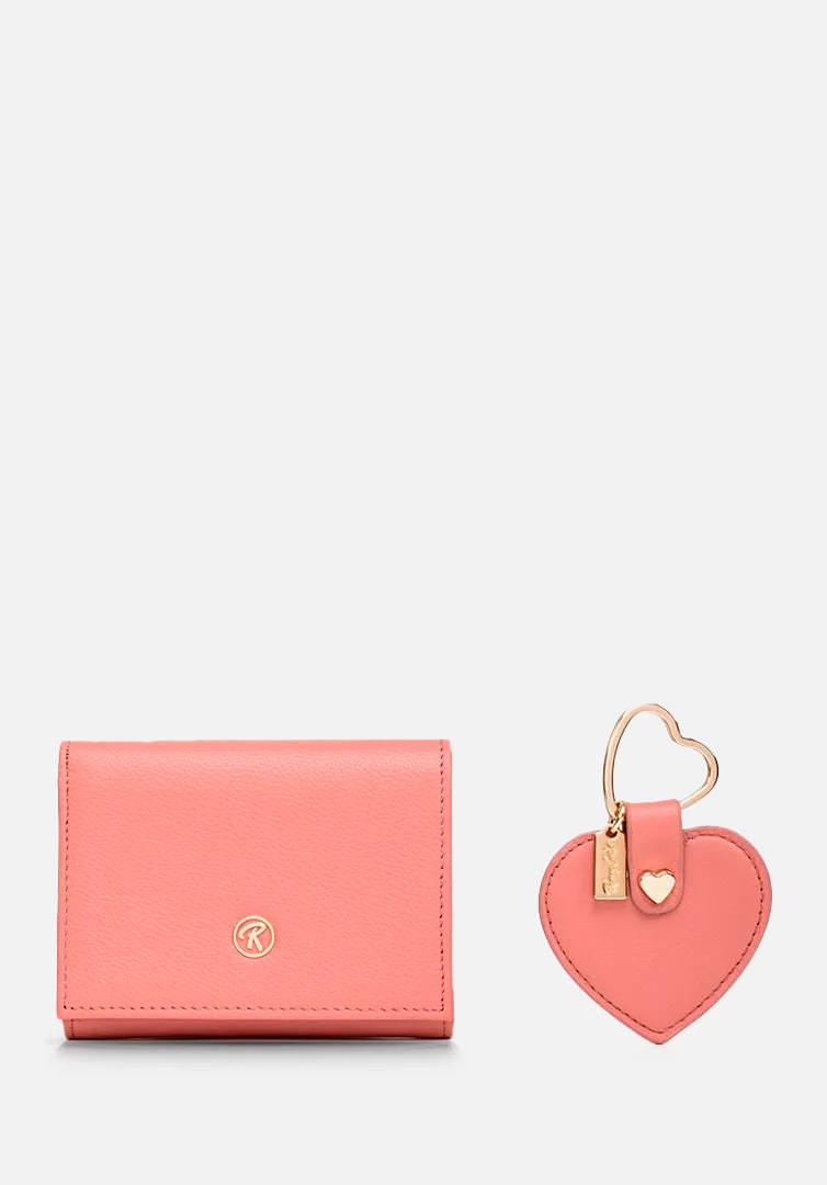 SET BILLETERA Y LLAVERO LOVE I
