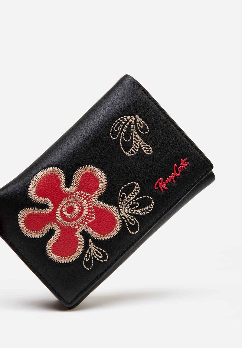 BILLETERA FLORA STITCH