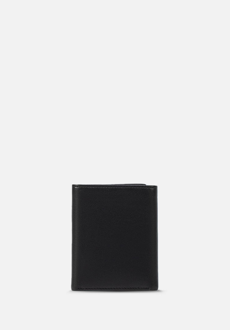 BILLETERA EN CUERO DE TRES CUERPOS