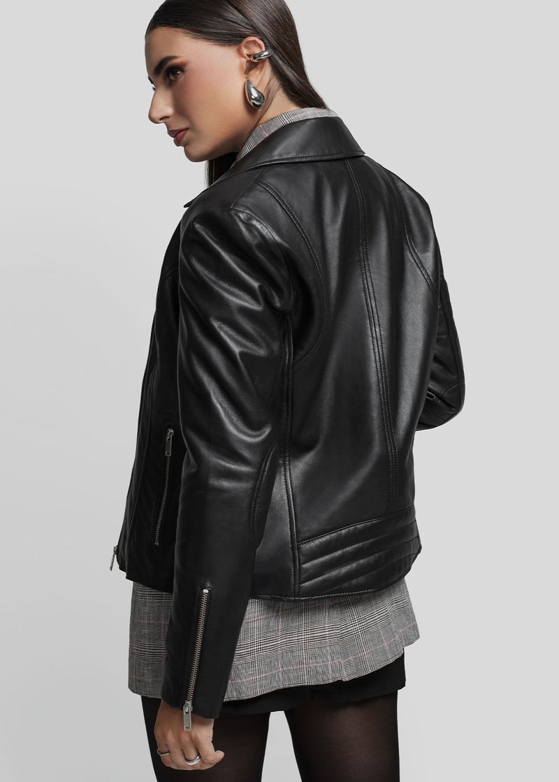 CASACA BLACK BIKER
